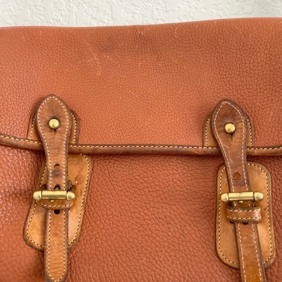 Vintage Dooney & Bourke AWL Messenger Crossbody Bag - Picture 3 of 11